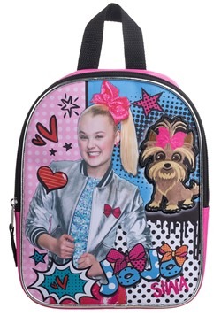 Jojo Siwa 10" Plush Kids Backpack