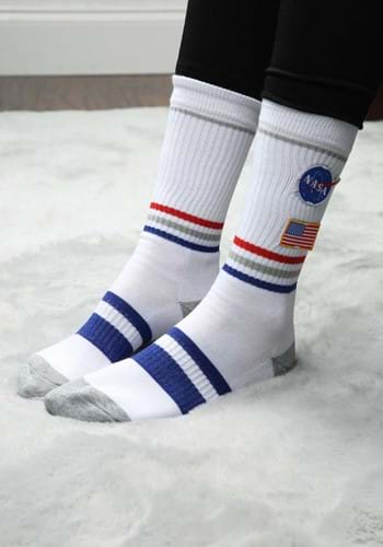 NASA Patch Adult Crew Socks_Update