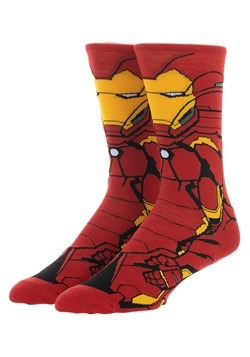 Iron Man 360 Character Crew Sock