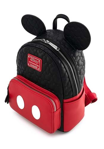 Disney Loungefly Quilted Mickey Mouse Mini Backpack