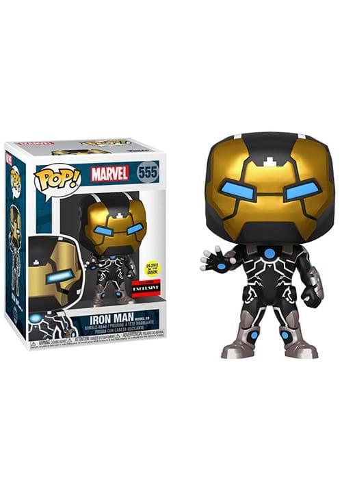 Iron Man Model 39 Glow in the Dark Pop Vinyl Figure upd