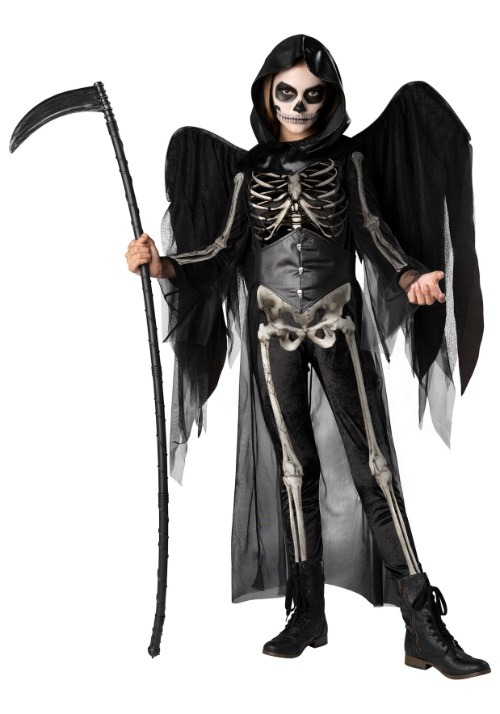 Girls Tween Angel of Death Costume