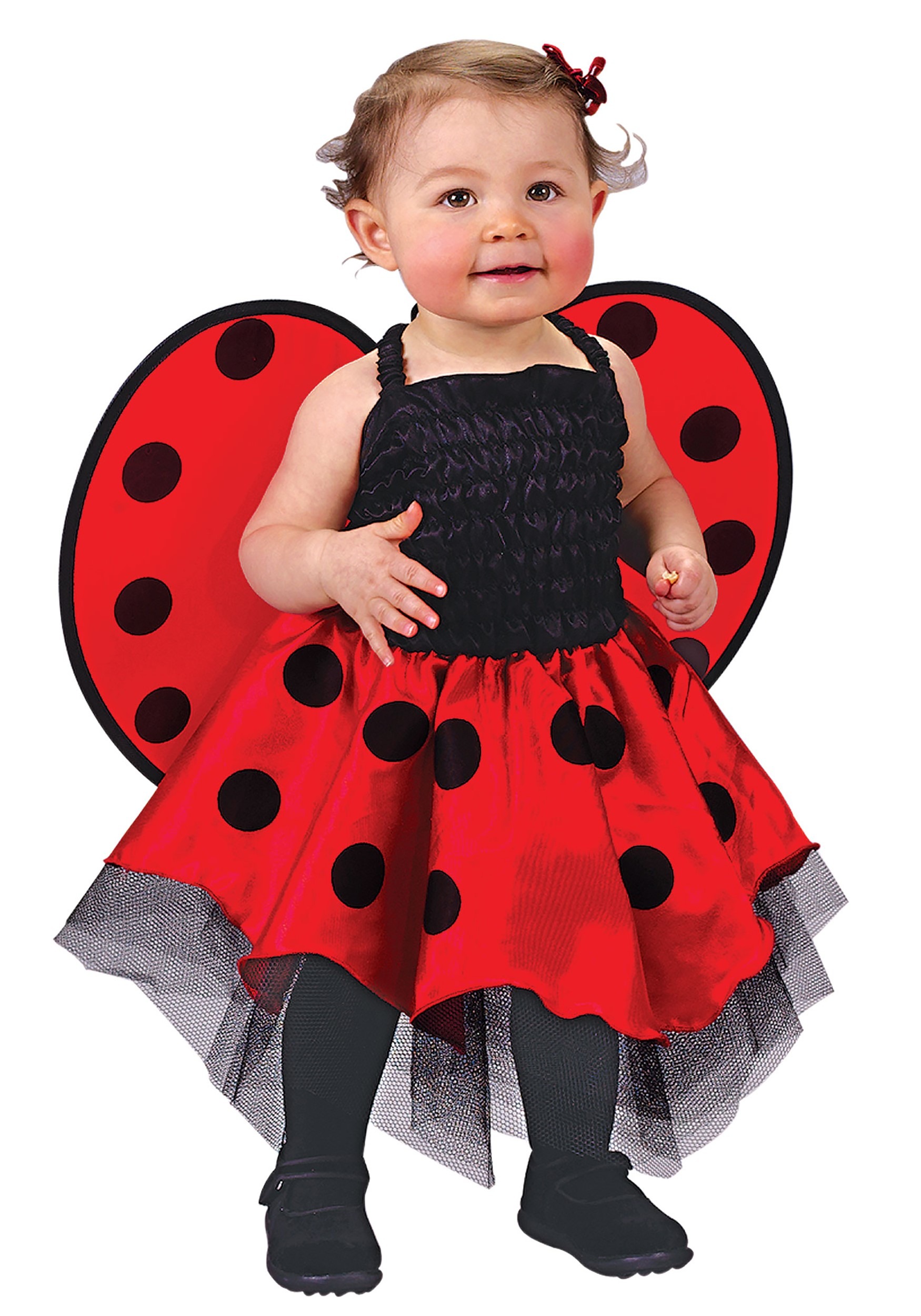 Photos - Fancy Dress Fun World Ladybug Infant Costume Black/Red FU9666