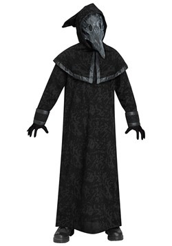 Kid's Dark Plague Doctor Costume