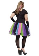 Plus Size Funky Punk Bones Womens Costume Alt 1