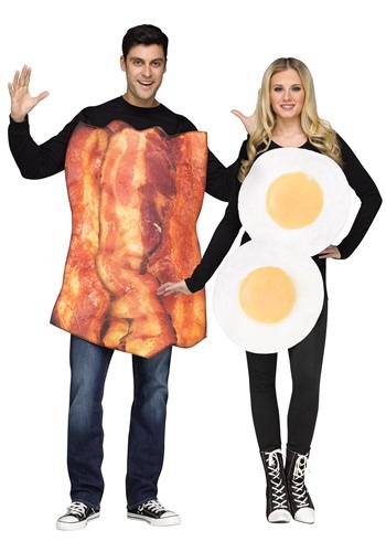 Adult Bacon Eggs Costume