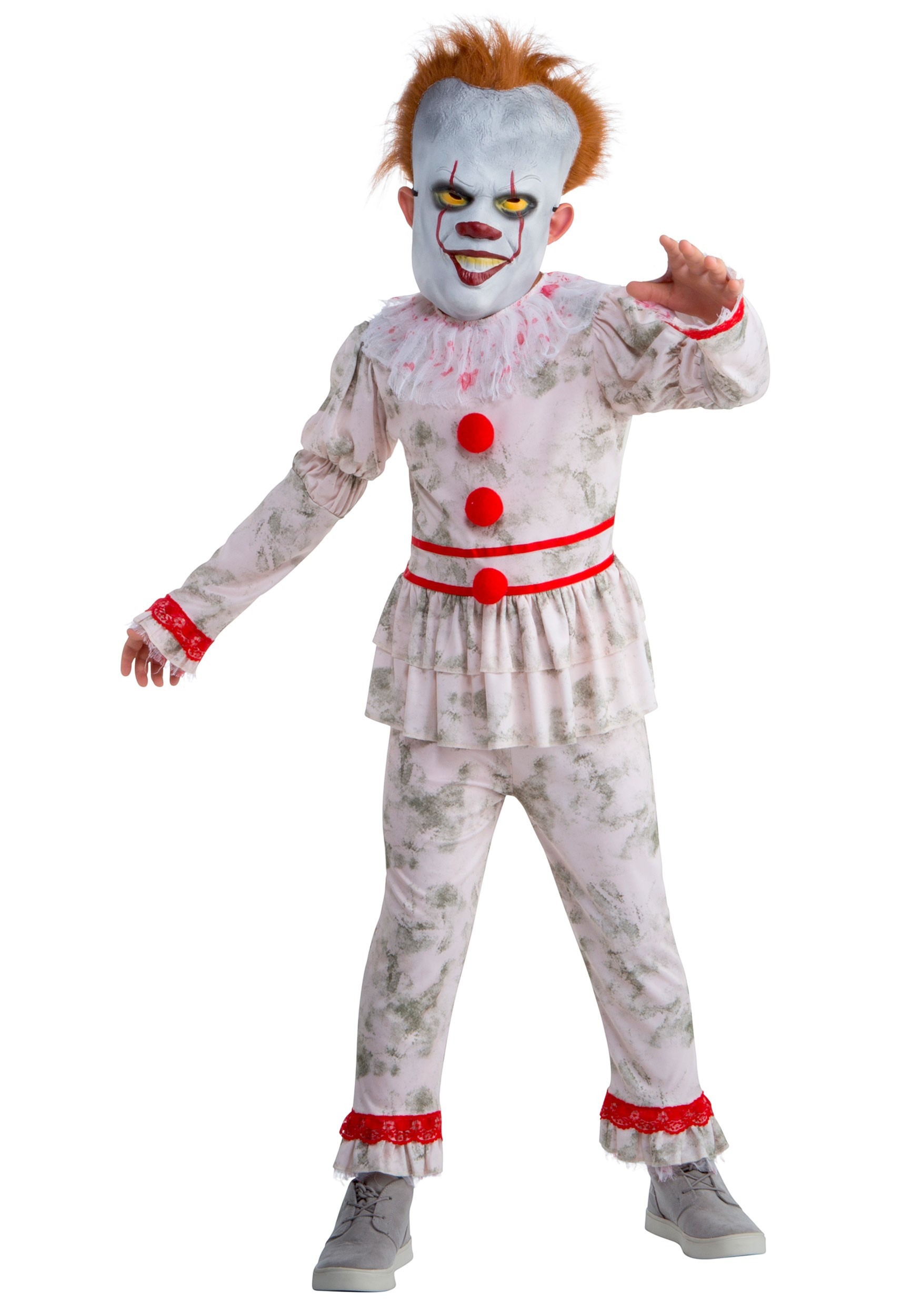 Evil Dancing Clown Kids Costume