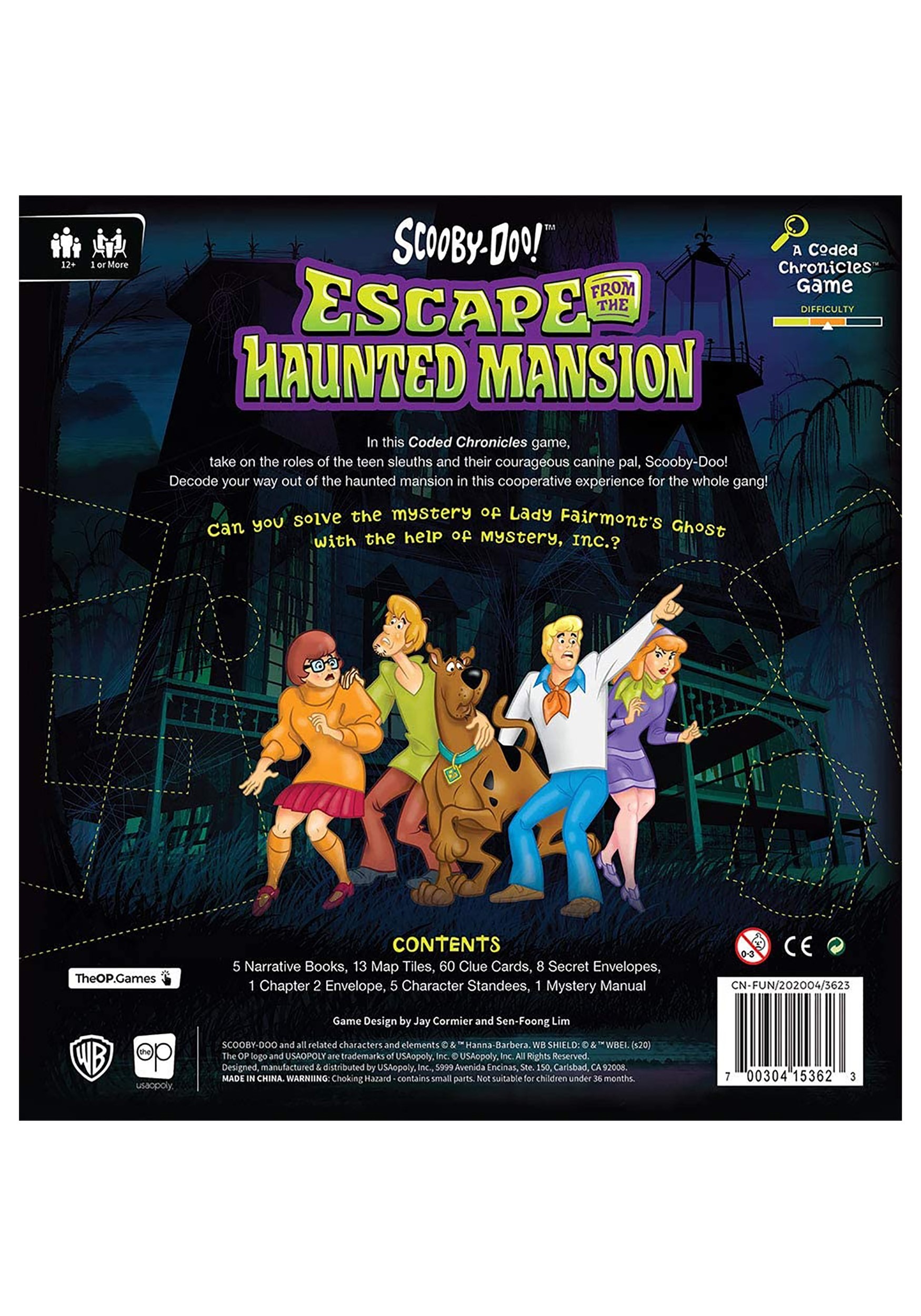 Scooby Doo! Coded Chronicles Escape Room Game