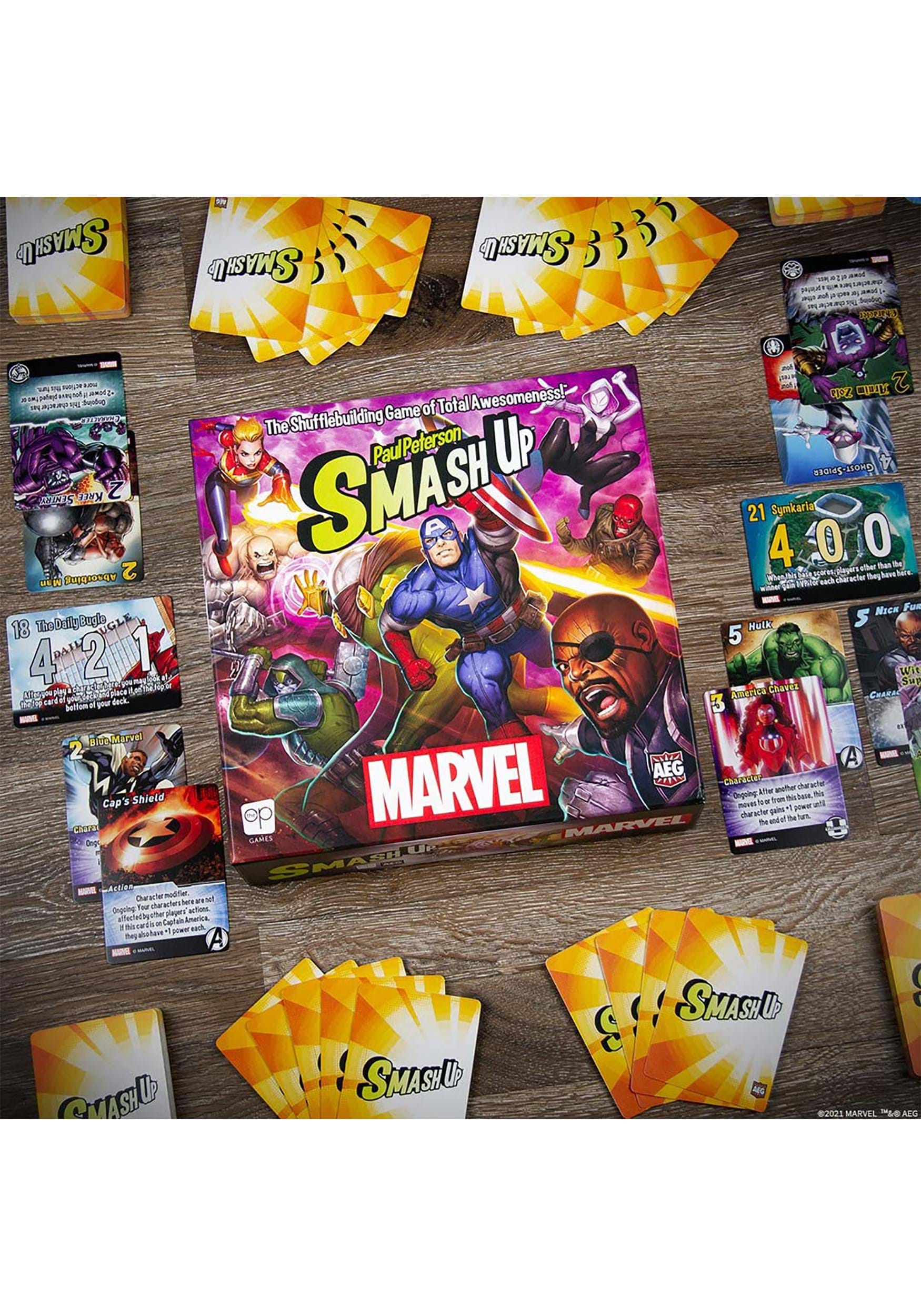 Smash Up Marvel Edition Card Game