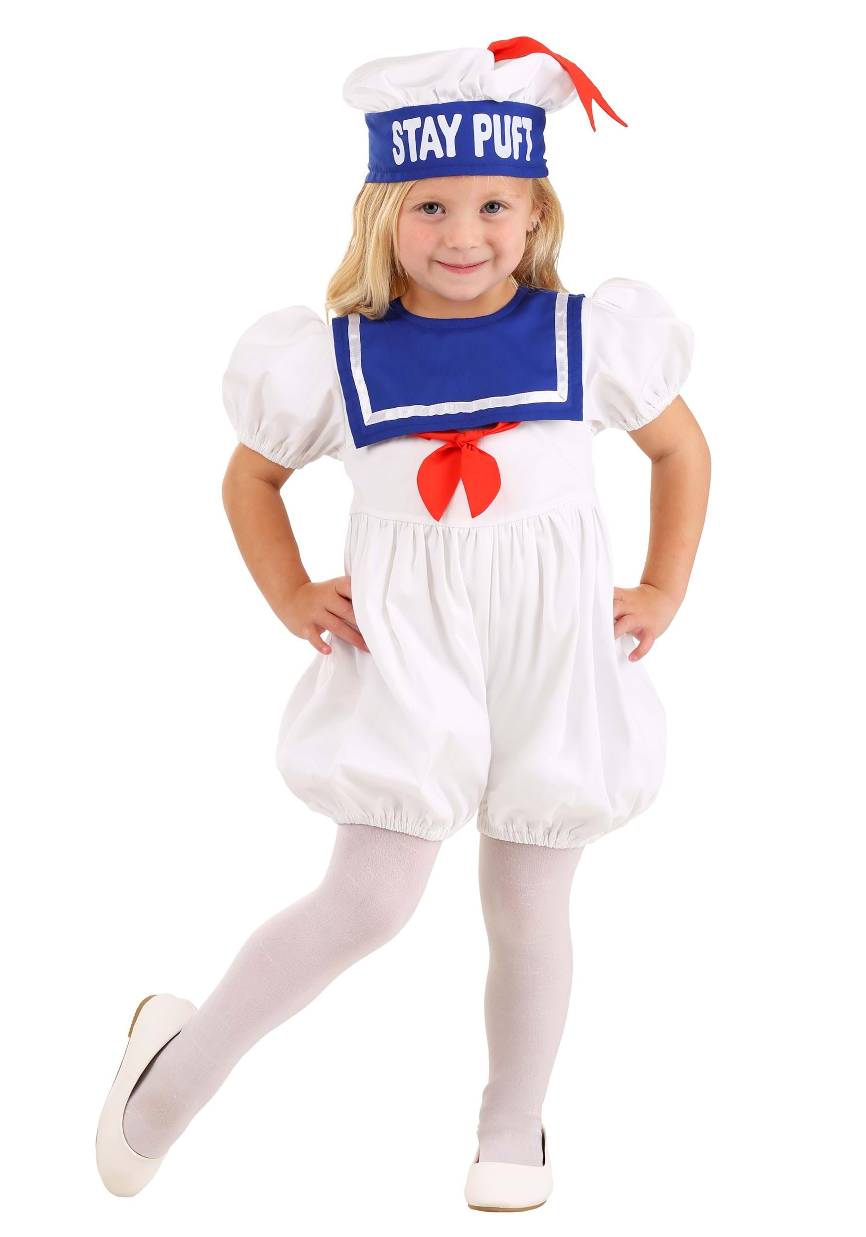 Photos - Fancy Dress Toddler FUN Costumes Ghostbusters Stay Puft  Bubble Costume Blue/Red 