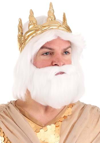 King Neptune Wig and Beard Set