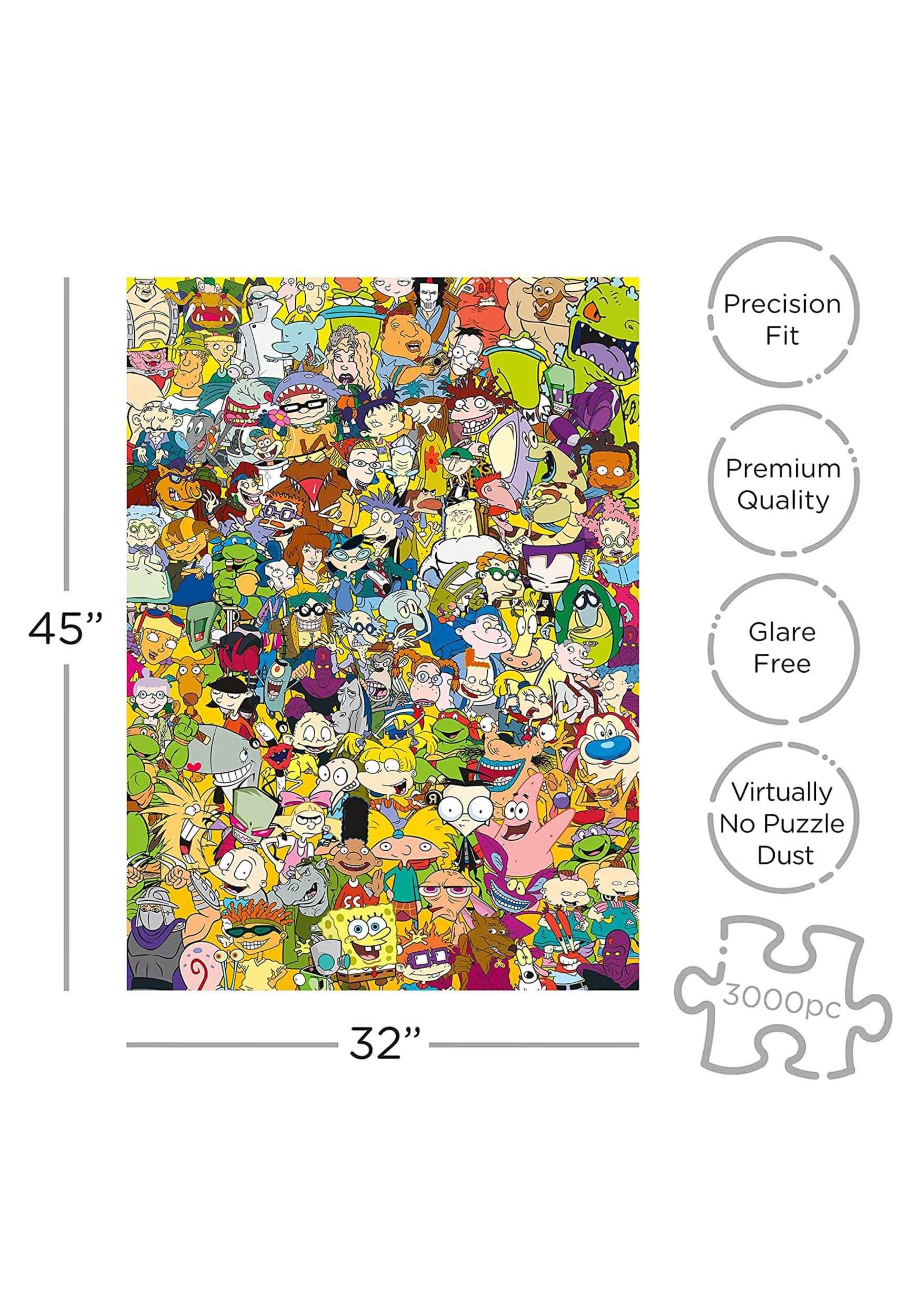 Aquarius Friends Puzzle (3000 Piece Jigsaw Puzzle) - Officially Licensed  Friends TV Show Merchandise & Collectibles - Glare Free - Precision Fit -  32