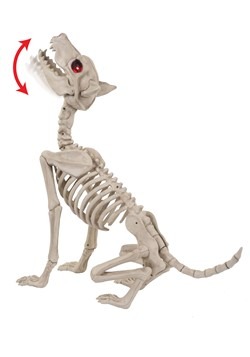 Howling Bonez Animated Dog Skeleton