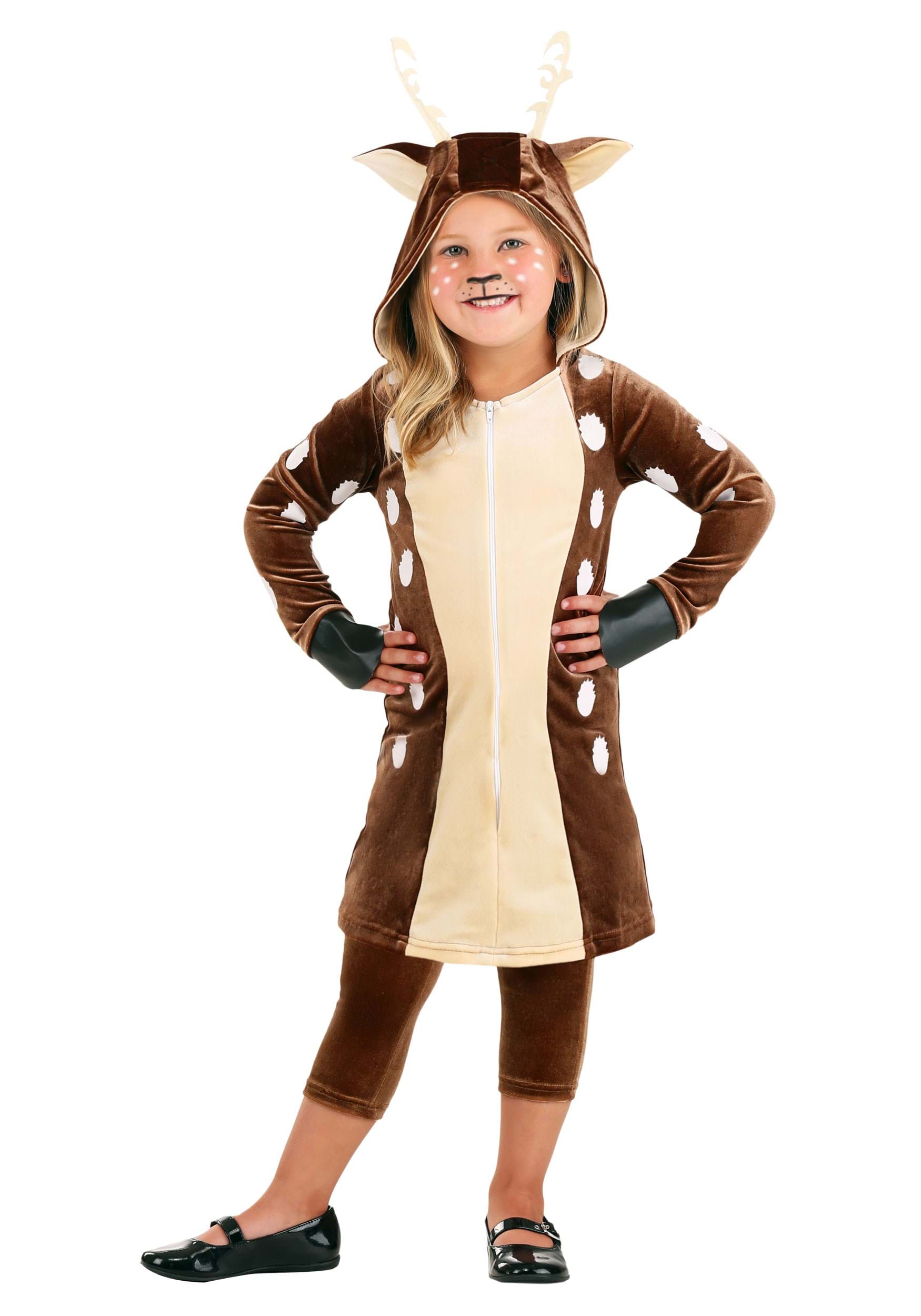 Photos - Fancy Dress FUN Costumes Fawn Costume for Toddlers Brown FUN2885TD