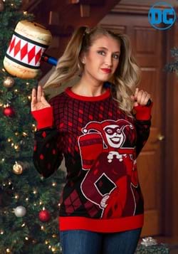 Adult Harley Quinn Hammer Time Ugly Sweater