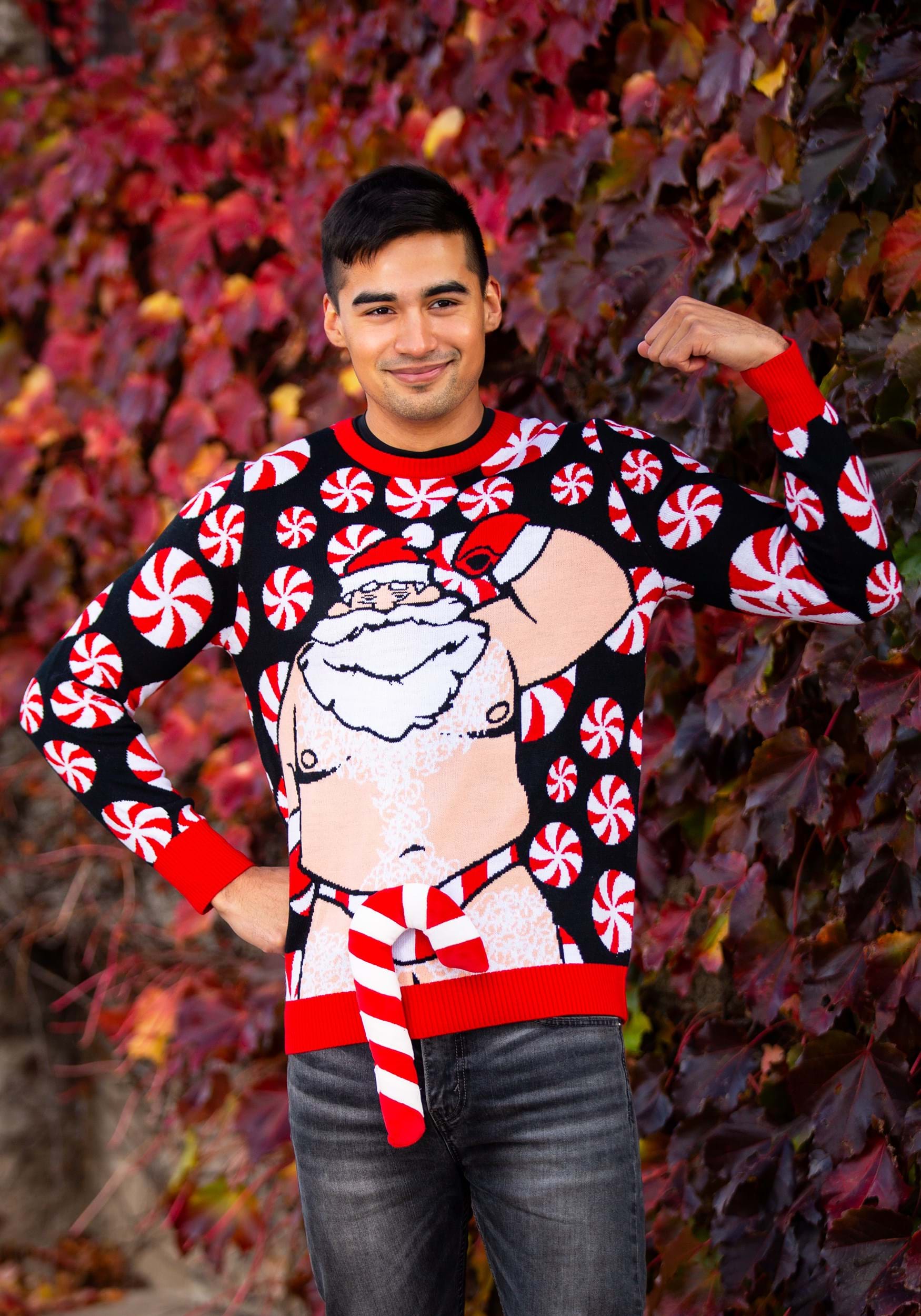  Snowman Balls Ugly Christmas Sweater : Clothing, Shoes & Jewelry