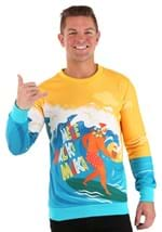 Mele Kalikimaka Surfing Santa Ugly Christmas Sweater Alt 4