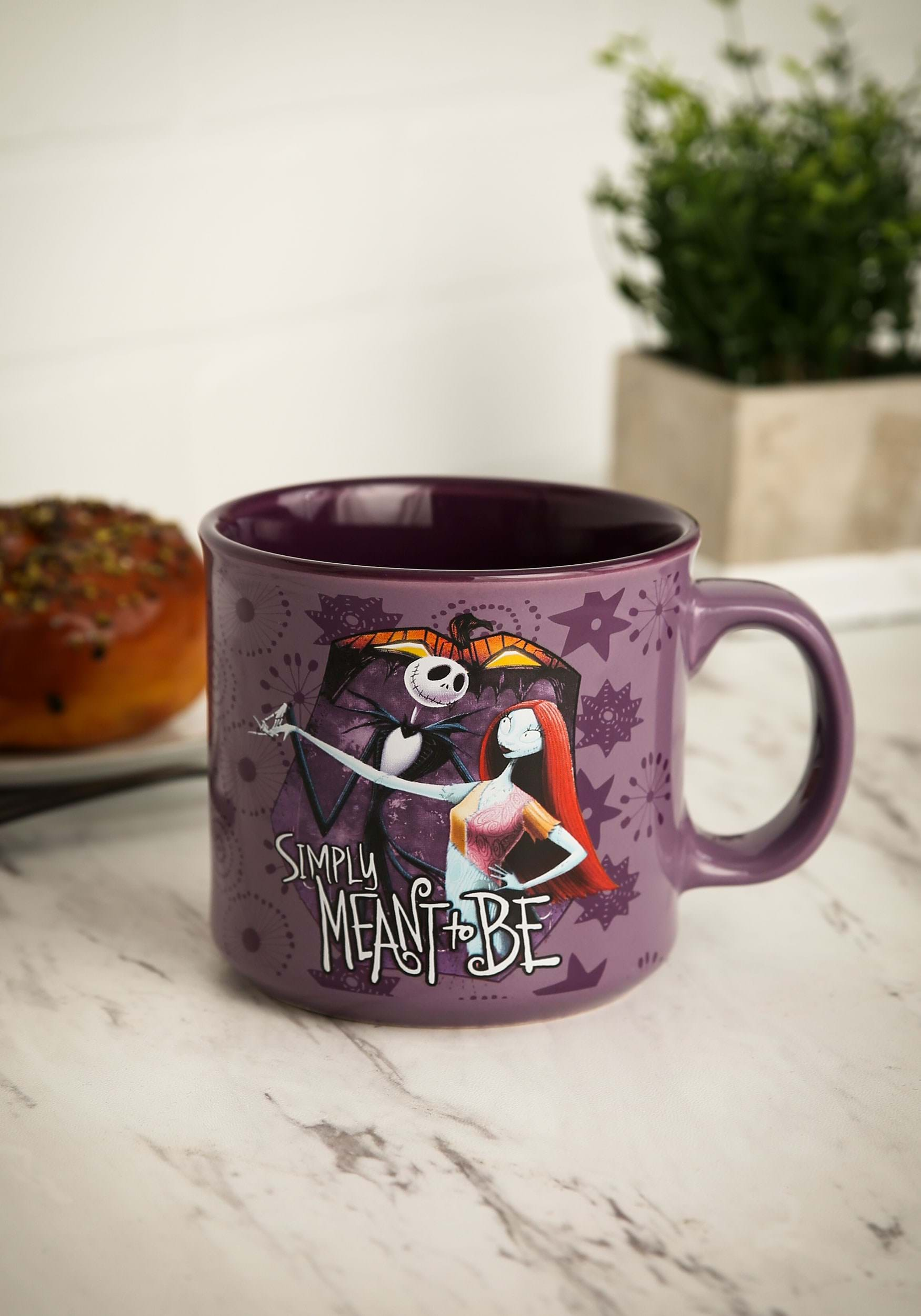 Jack & Sally Simply Meant to Be 20oz Jumbo Ceramic Mug