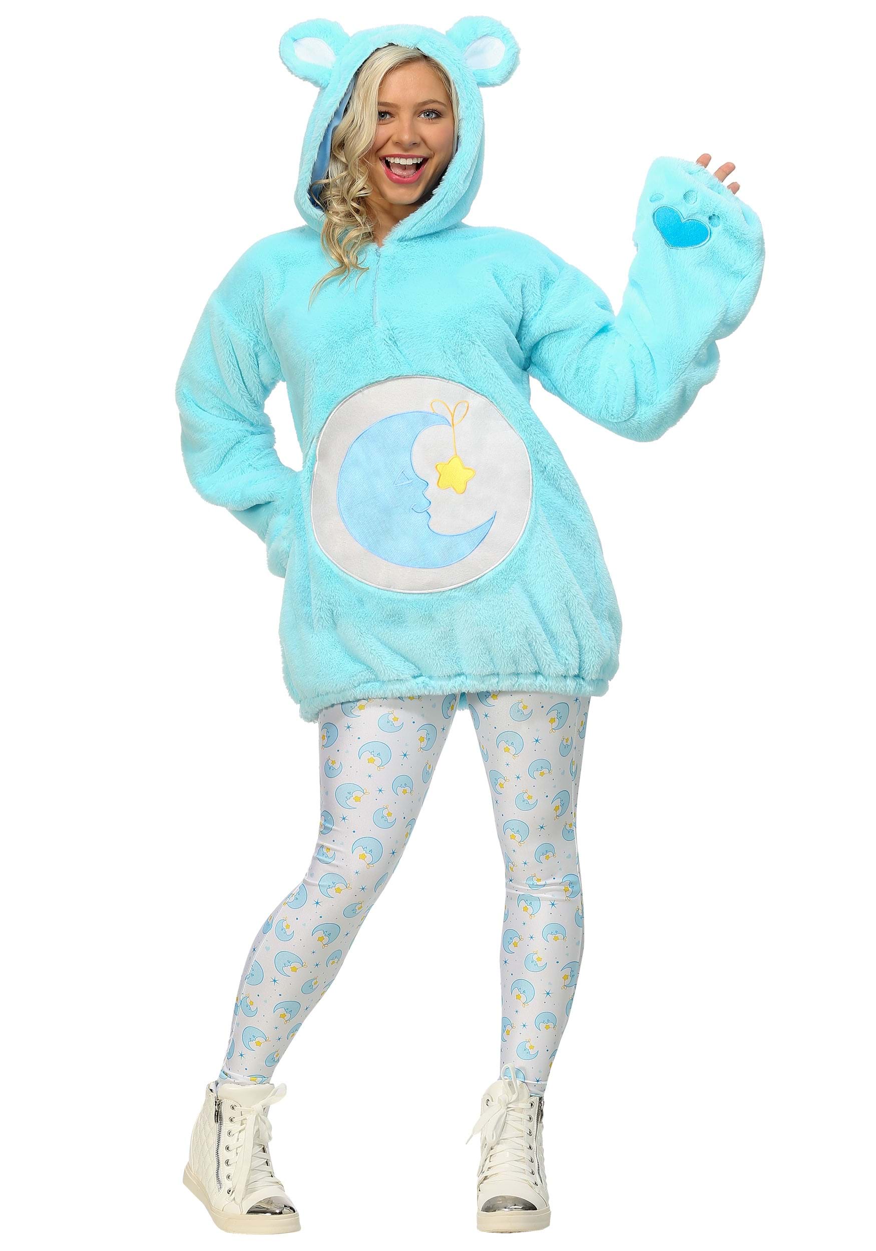 Plus Size Womens Care Bears Deluxe Bedtime Bear Costume