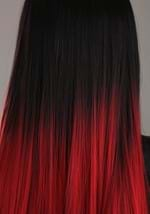 Black and Red Ombre Wig Alt 3