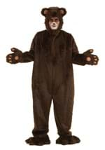 Adult Plus Size Deluxe Furry Brown Bear Costume