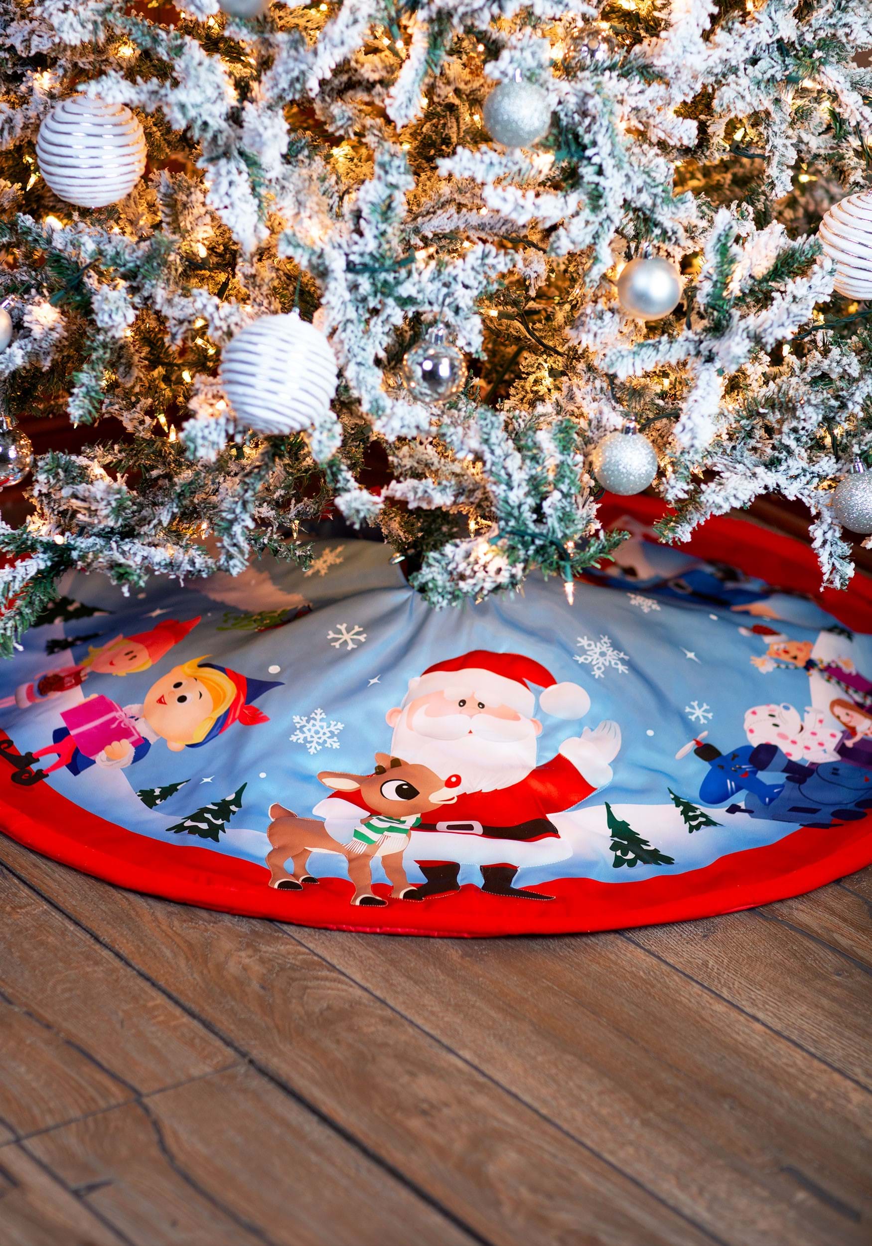Rudolph & Friends Holiday Tree Skirt