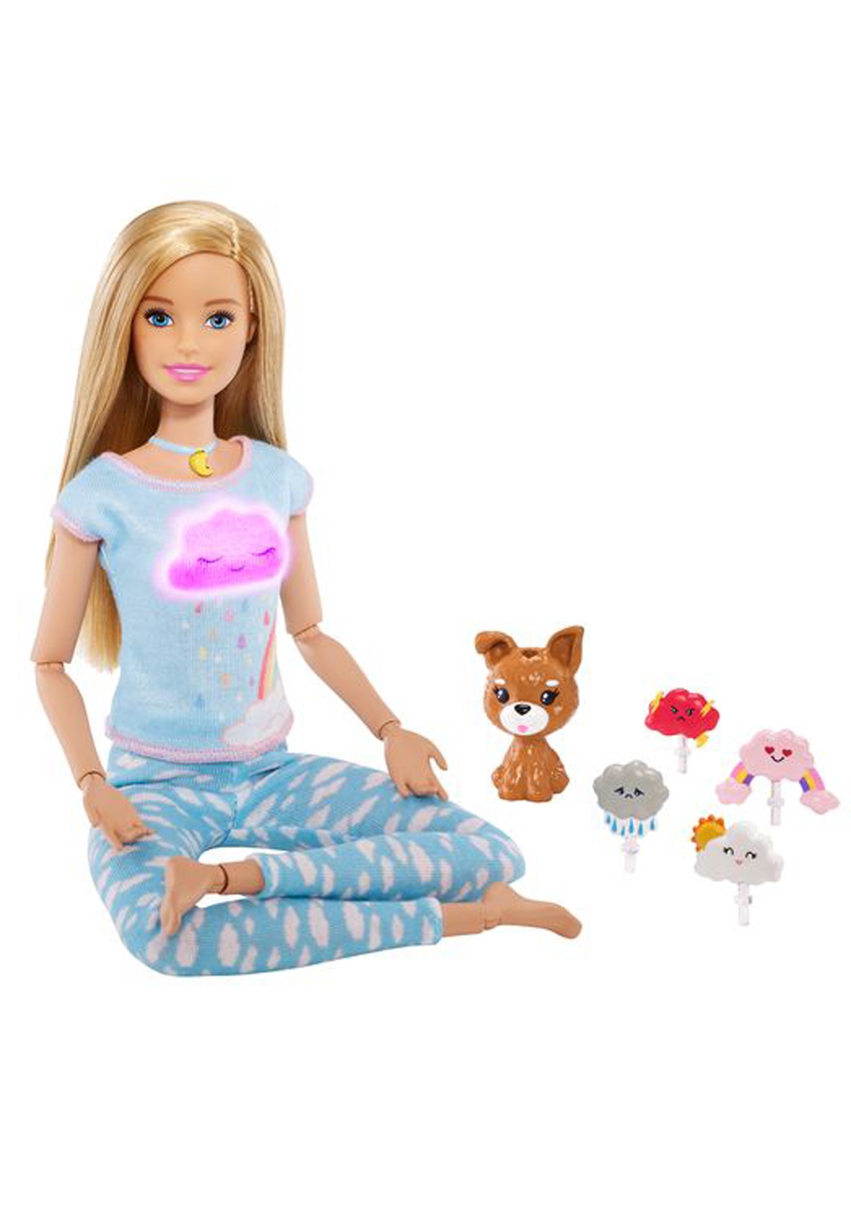 Barbie Breathe w/ Me Blonde Meditation Doll