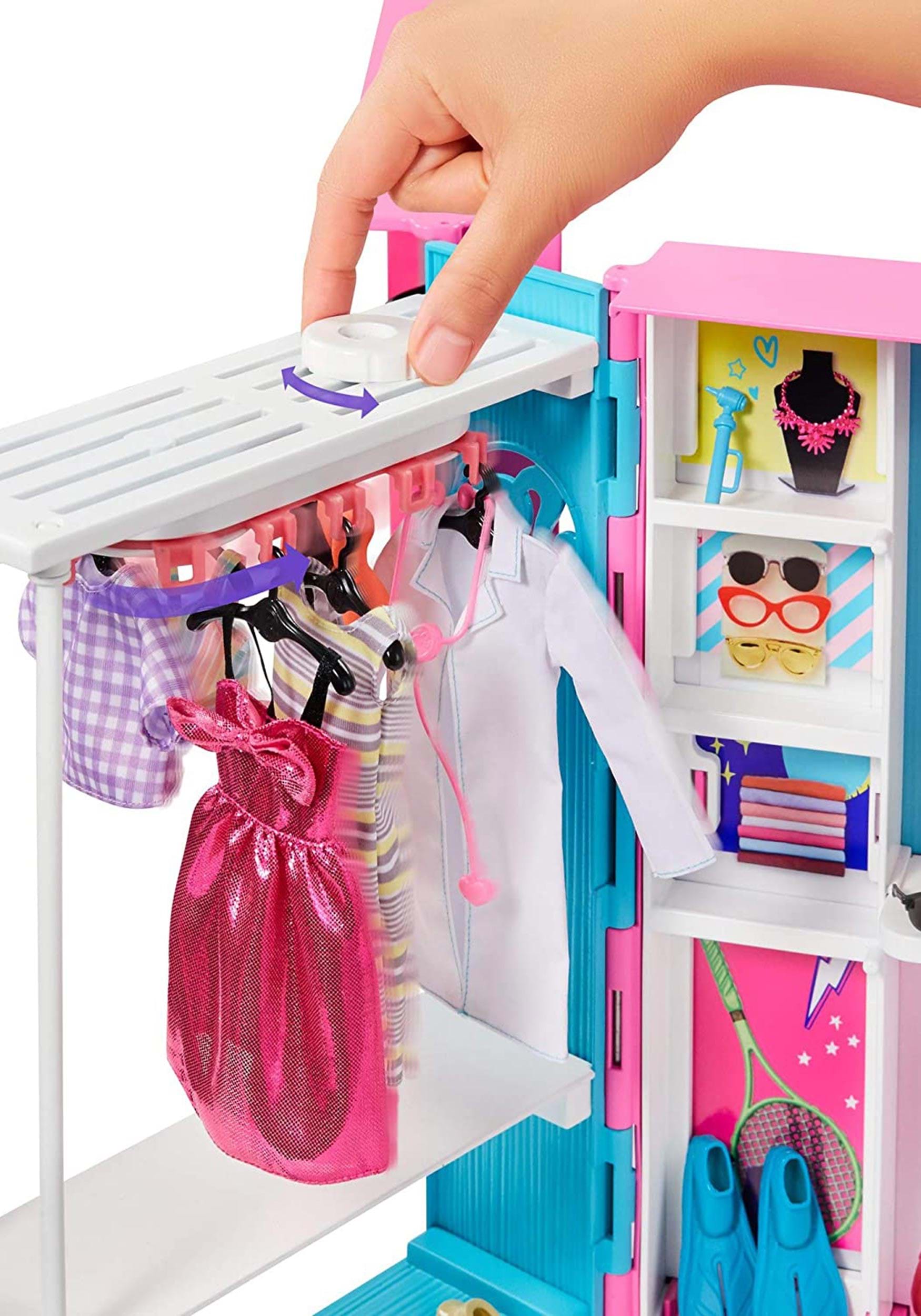 skildring løfte Normalisering Barbie Dream Closet & Doll