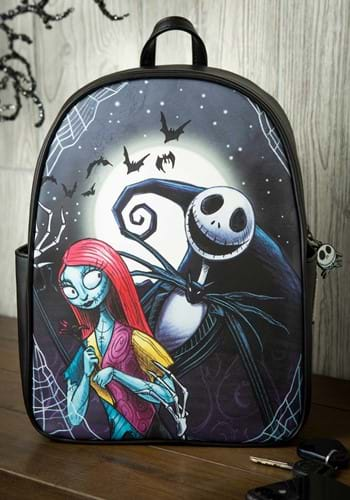 Simply Meant to Be Jack and Sally Loungefly Backpack