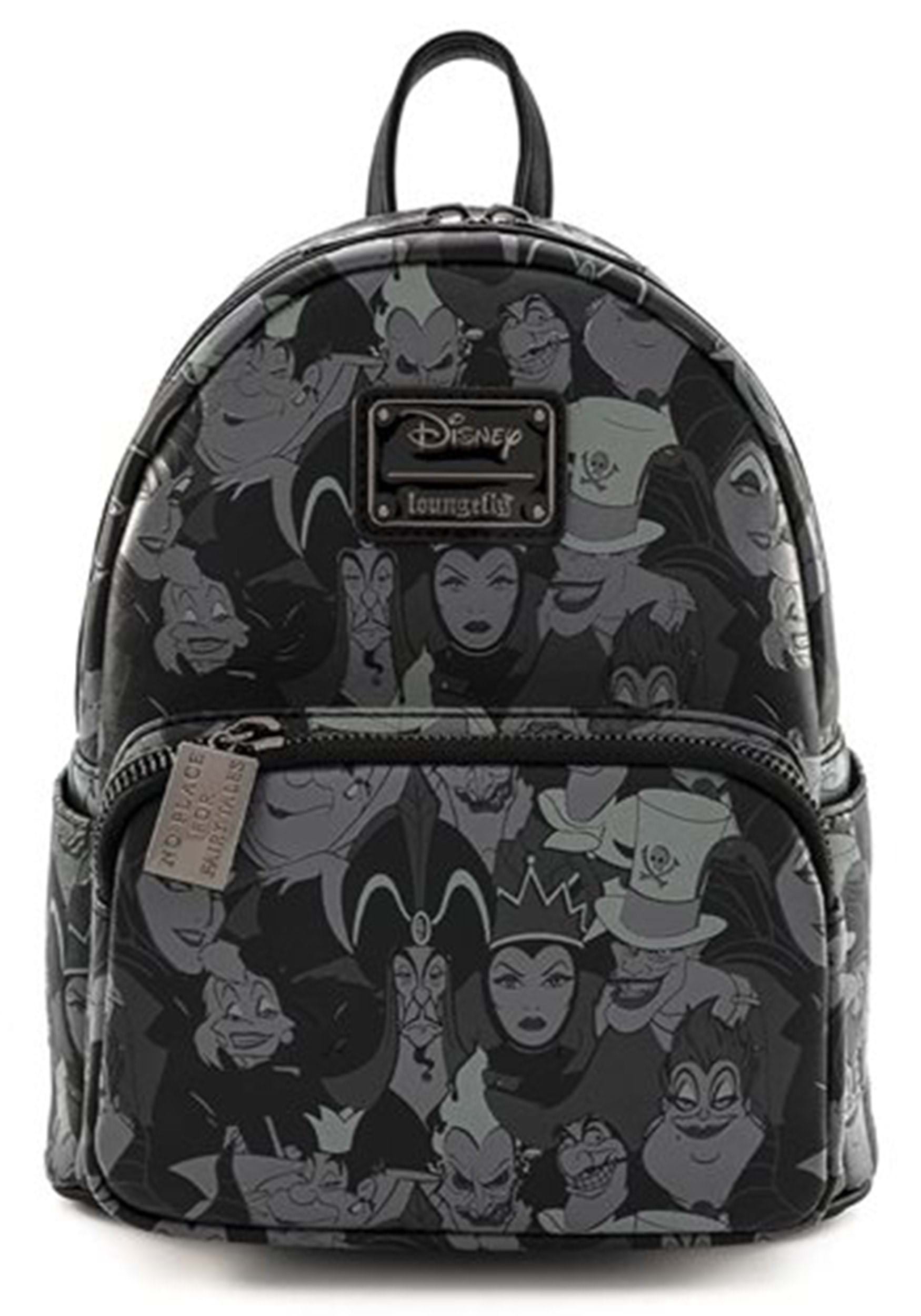 Loungefly Disney Villains Debossed Mini Backpack