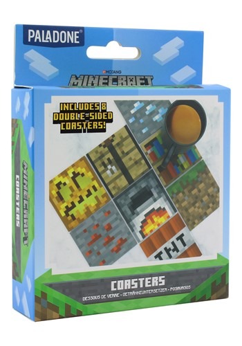 Block Minecraft Coasters New 1