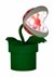 Super Mario Pirhana Plant Posable Lamp Alt 1