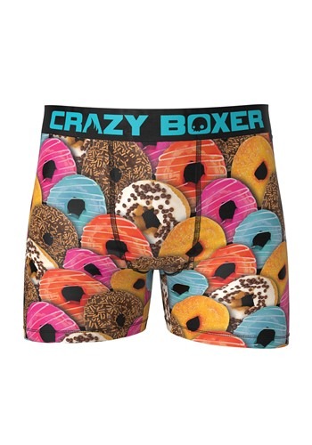 Crazy Boxers Men's Donuts Boxer Briefs