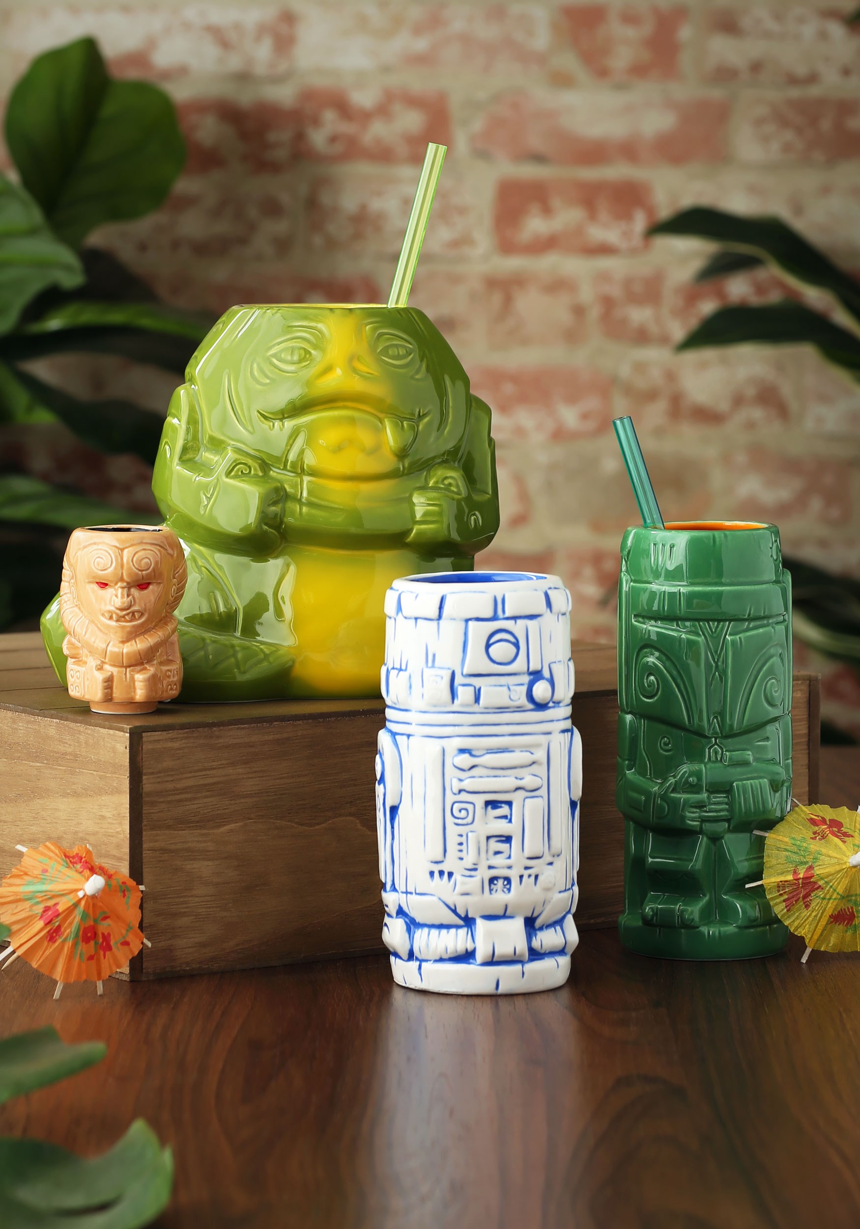  Geeki Tikis Star Wars Boba Fett Mug, Ceramic Tiki Style Cup
