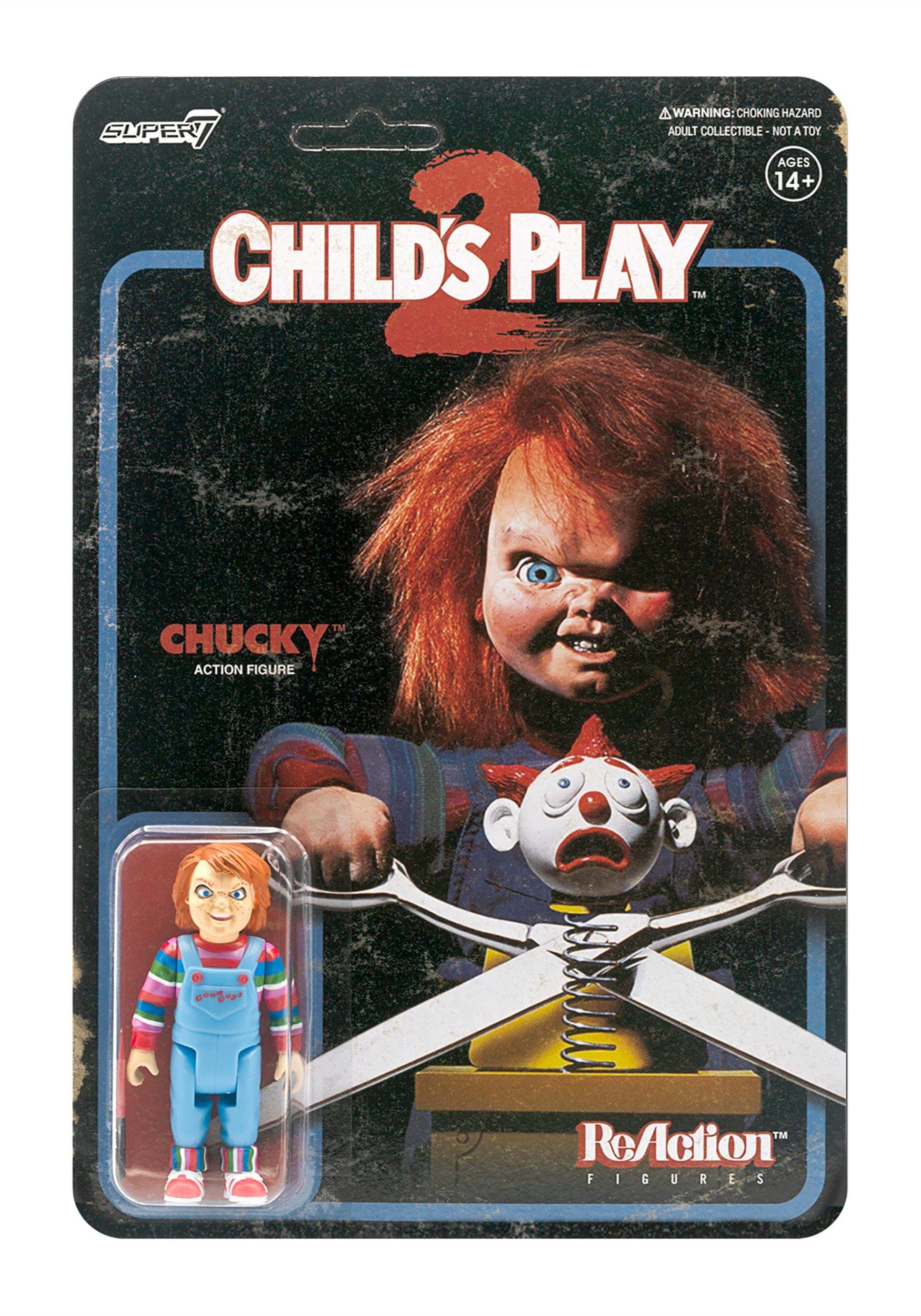 Childs Play 2: Evil Chucky ReAction Action Figure