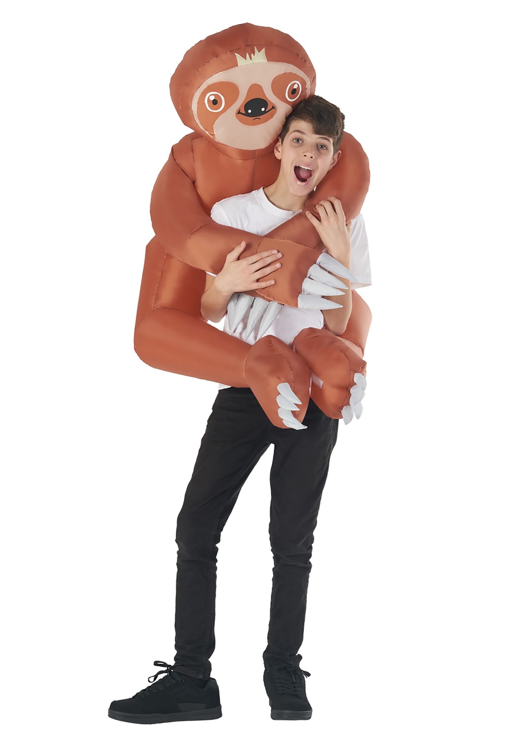 Inflatable Sloth Hugger Mugger Kids Costume