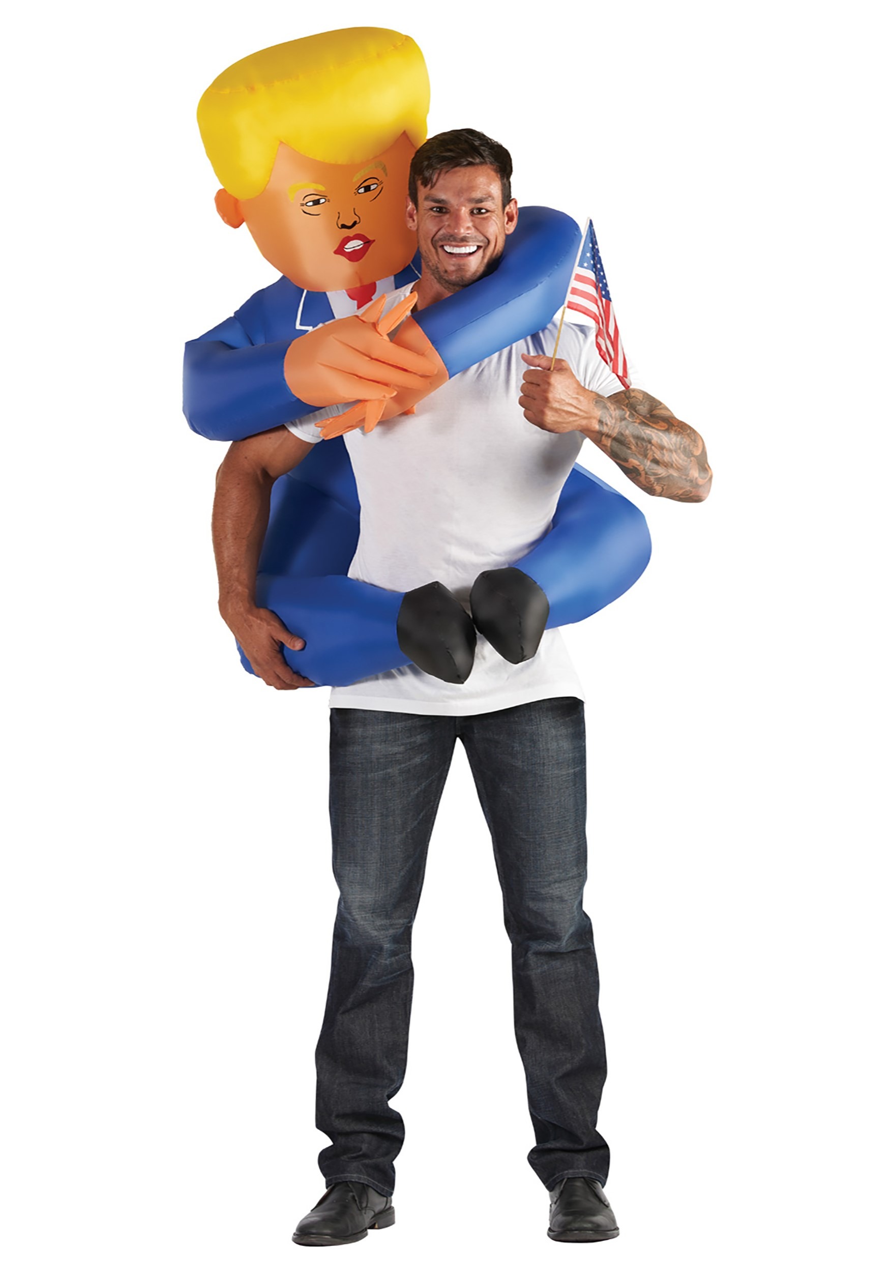 Inflatable Presidential Hugger Mugger Adult Costume