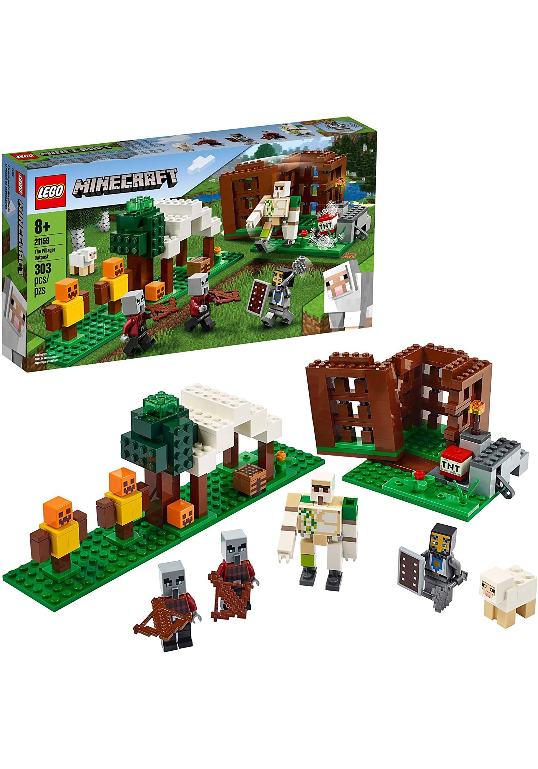 LEGO Minecraft Pillager Outpost Building Set