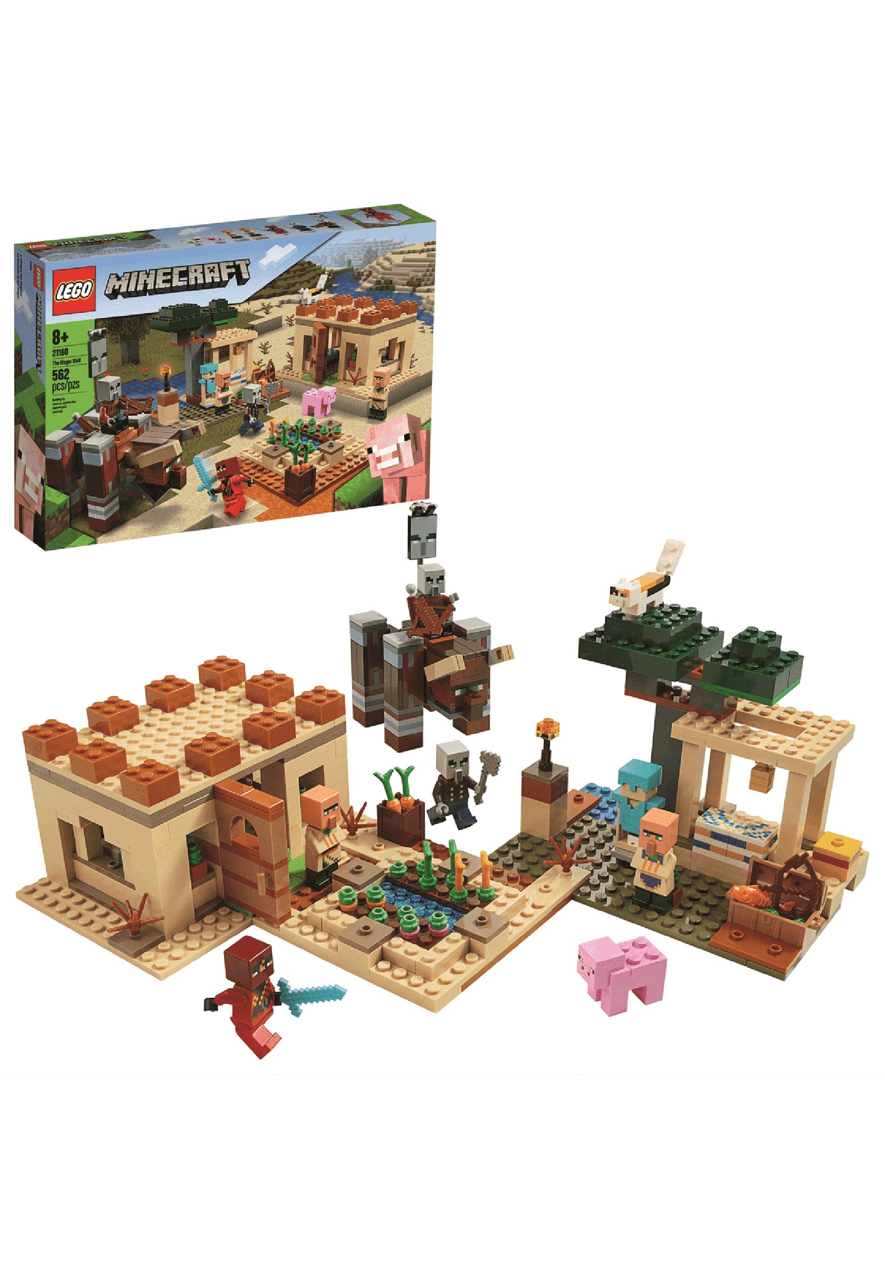 The Illager Raid - LEGO Minecraft Building Set