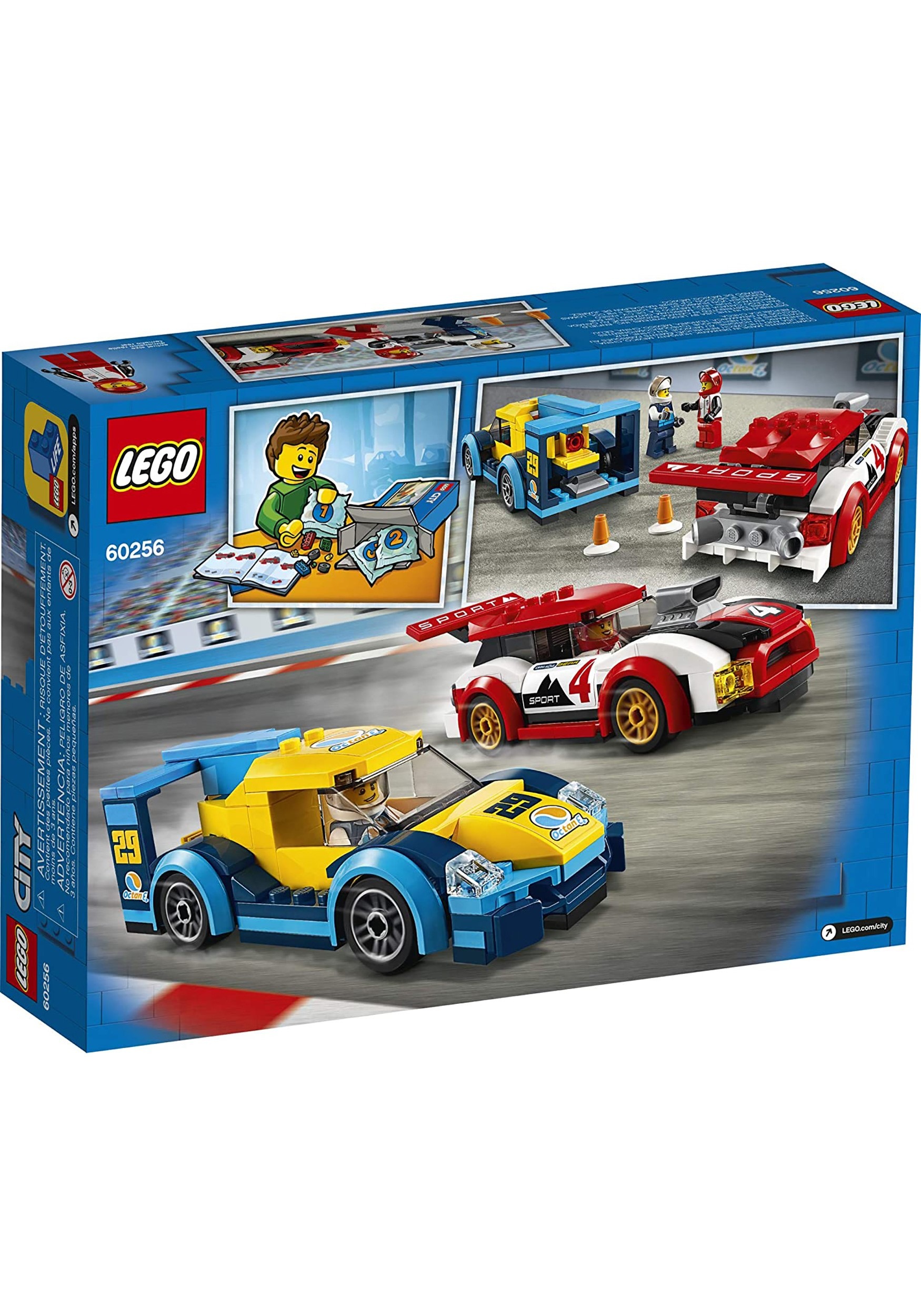 lego car building set