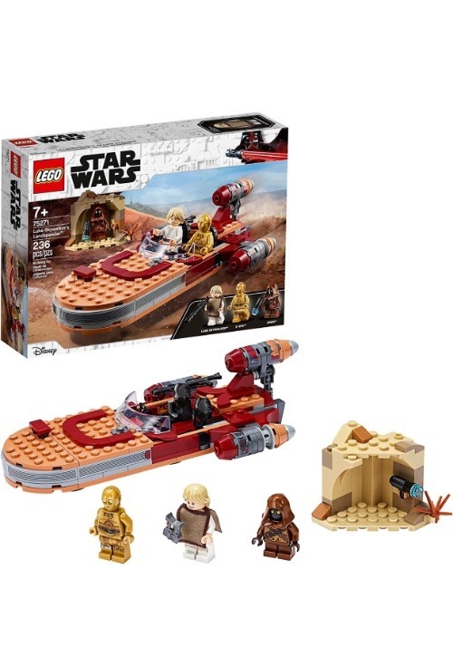 LEGO Star Wars Luke Skywalker s Landspeeder Building Set Great