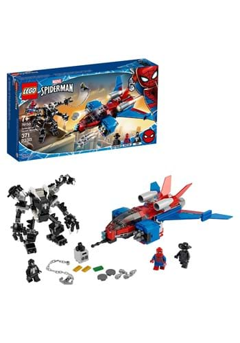 lego spiderjet vs venom