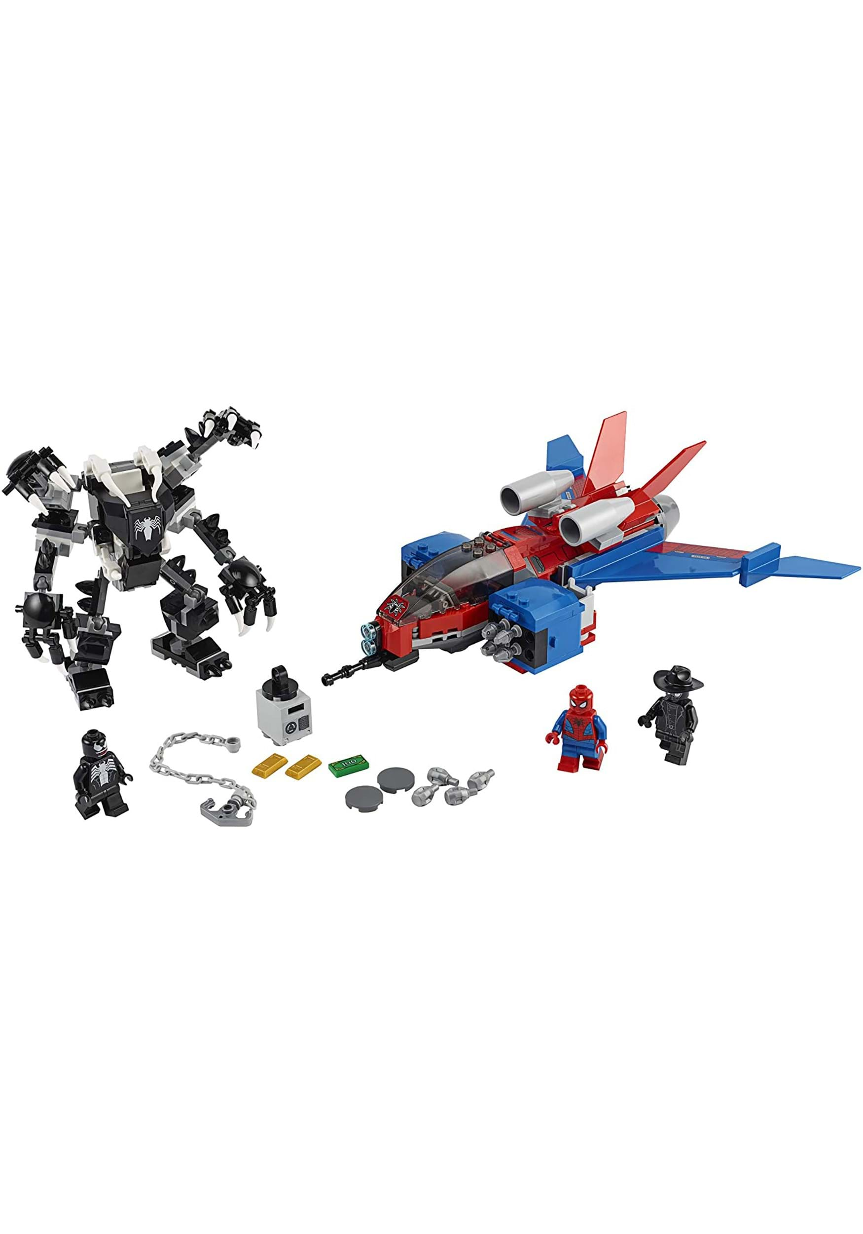 lego spiderjet vs venom