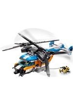 LEGO Creator Twin Rotor Helicopter Building Set Alt 5