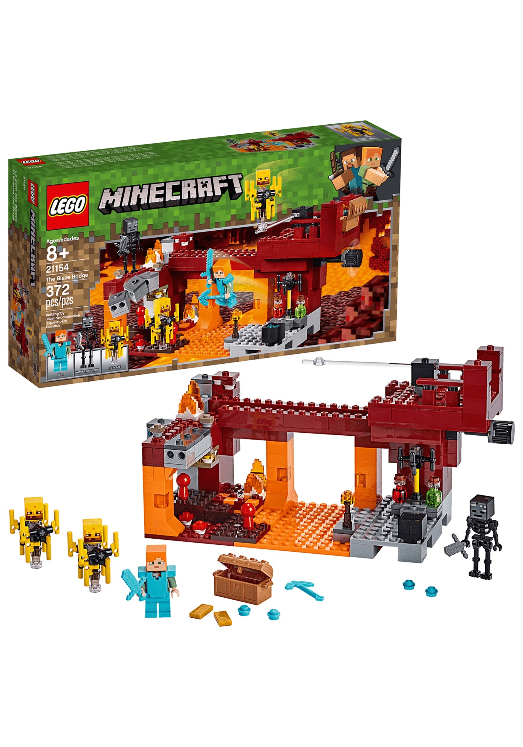 LEGO Minecraft Blaze Bridge Set