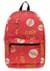 The Flash All-Over Comic Book Print Backpack Alt 3