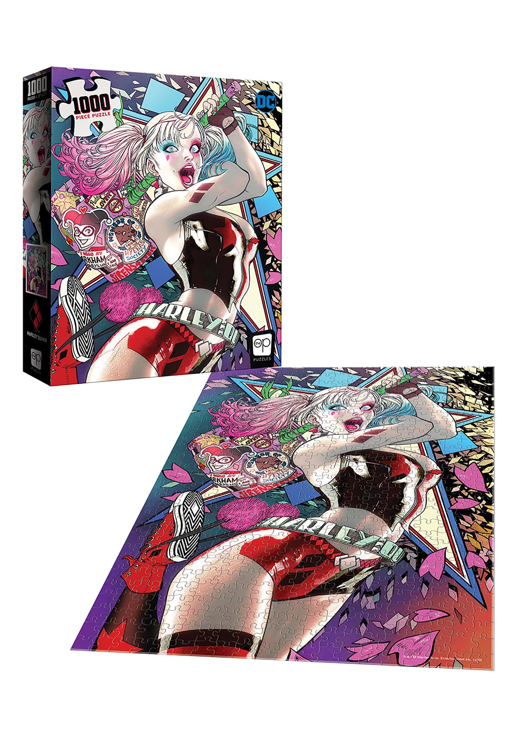 1000 Pieces Harley Quinn “Die Laughing” Jigsaw Puzzle 