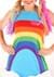 Women's Rainbow Dress Costume Alt 3