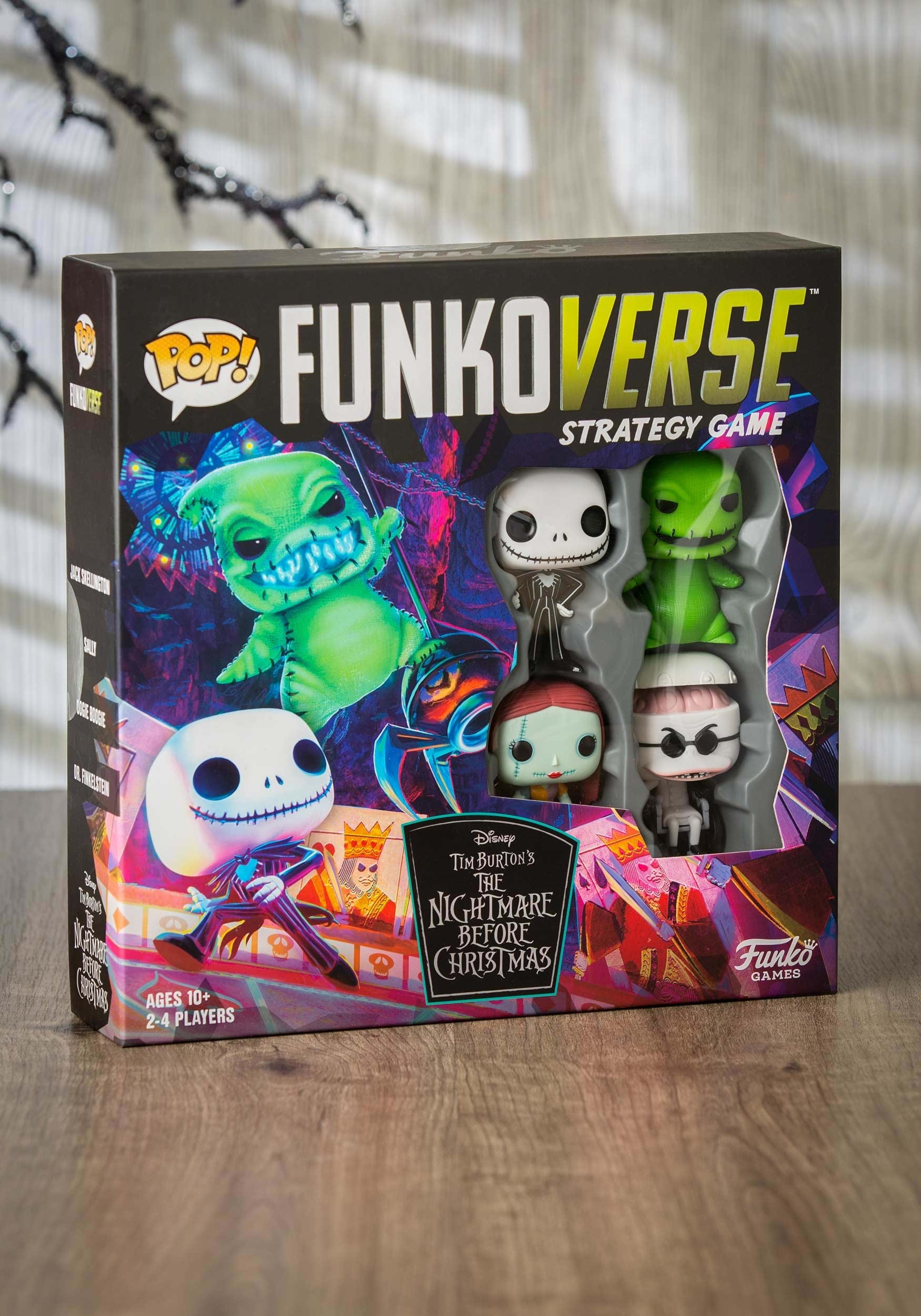 Funko Games Pop! Funkoverse: Disney The Nightmare Before Christmas 100  4-Pack 