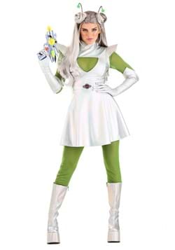 Womens Outer Space Alien Costume
